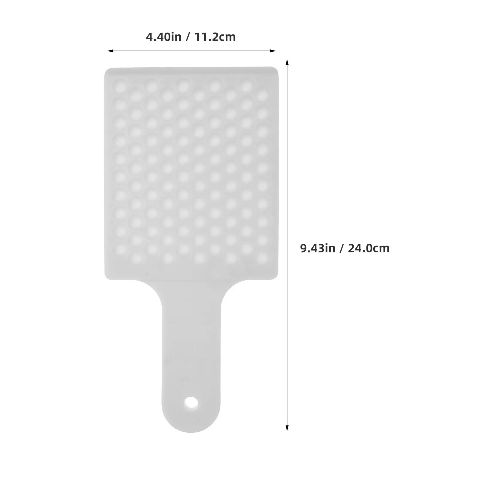 100 Grids Seed Counting Tray Plastic Precision Tool For Carrot Seeds Cereal Grains Garden Planting Dispenser Sorting Tray