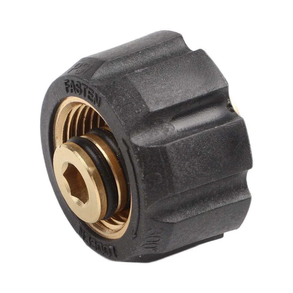 Adapter Adaptor Pressure Washer Hose Spray Connector Connector For Karcher/Nilfisk M22X1/4 160bar New Fitting Adapter