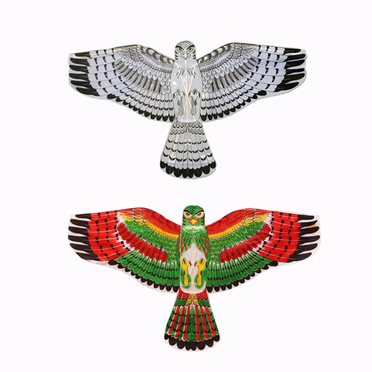 2 pièces bricolage peinture à la main en plein air volant Graffiti cerf-volant activité pour enfants plage parc bricolage Graffiti cerf-volant