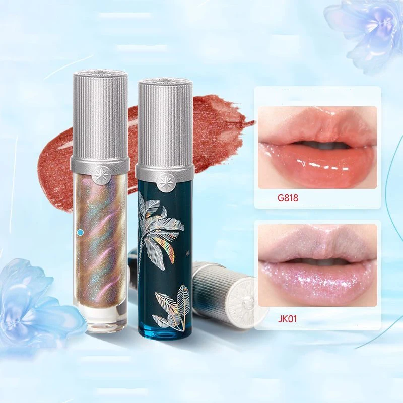 Girlcult Lip Gloss Lip Oil Gotejamento Hidratante Shimmer Batom Brilho & Nu Brilhante Acabamento Brilhante Hidratante, Hidratante para Lábios Secos