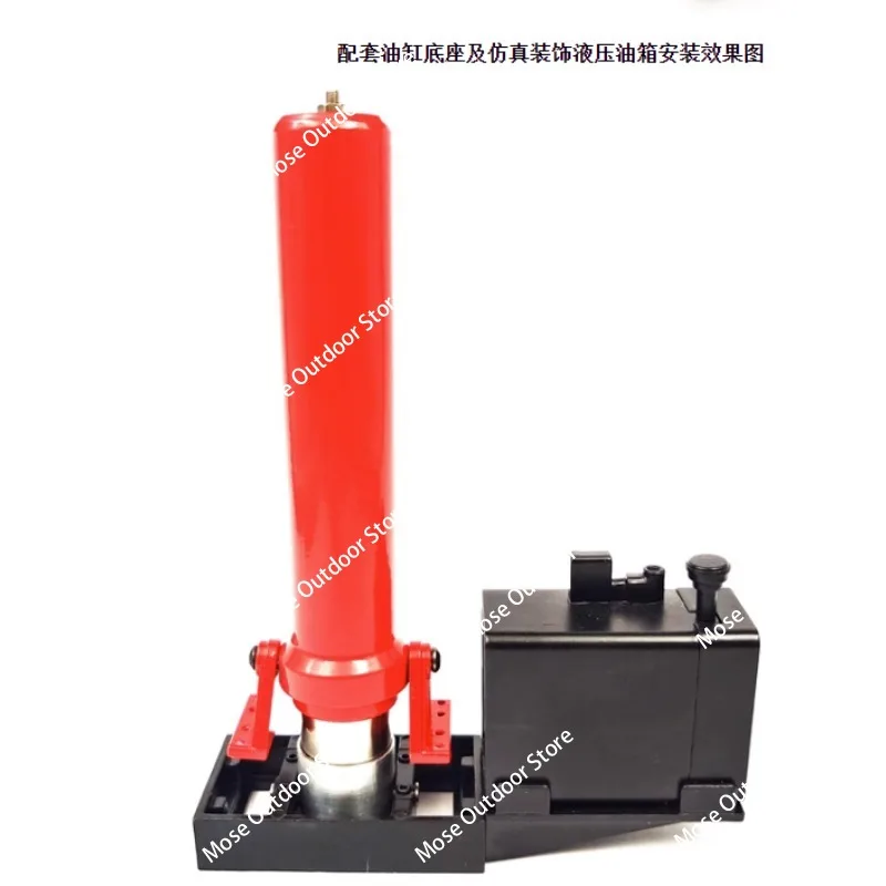 

DIY Metal Front Multistage Hydraulic Lifting Cylinder 1/14 RC Tipper Truck Dump Car