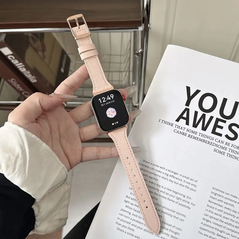 Classical Leather Watch Band for Huawei Fit 3 4 Bracelet Women Dressy Wristband Strap for Huawei Watch Fit 1 2 Smartwatch Correa