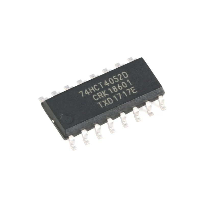 Original genuine 74HCT4052D, 118 SOIC-16 dual 4 channel analog multiplexer chip