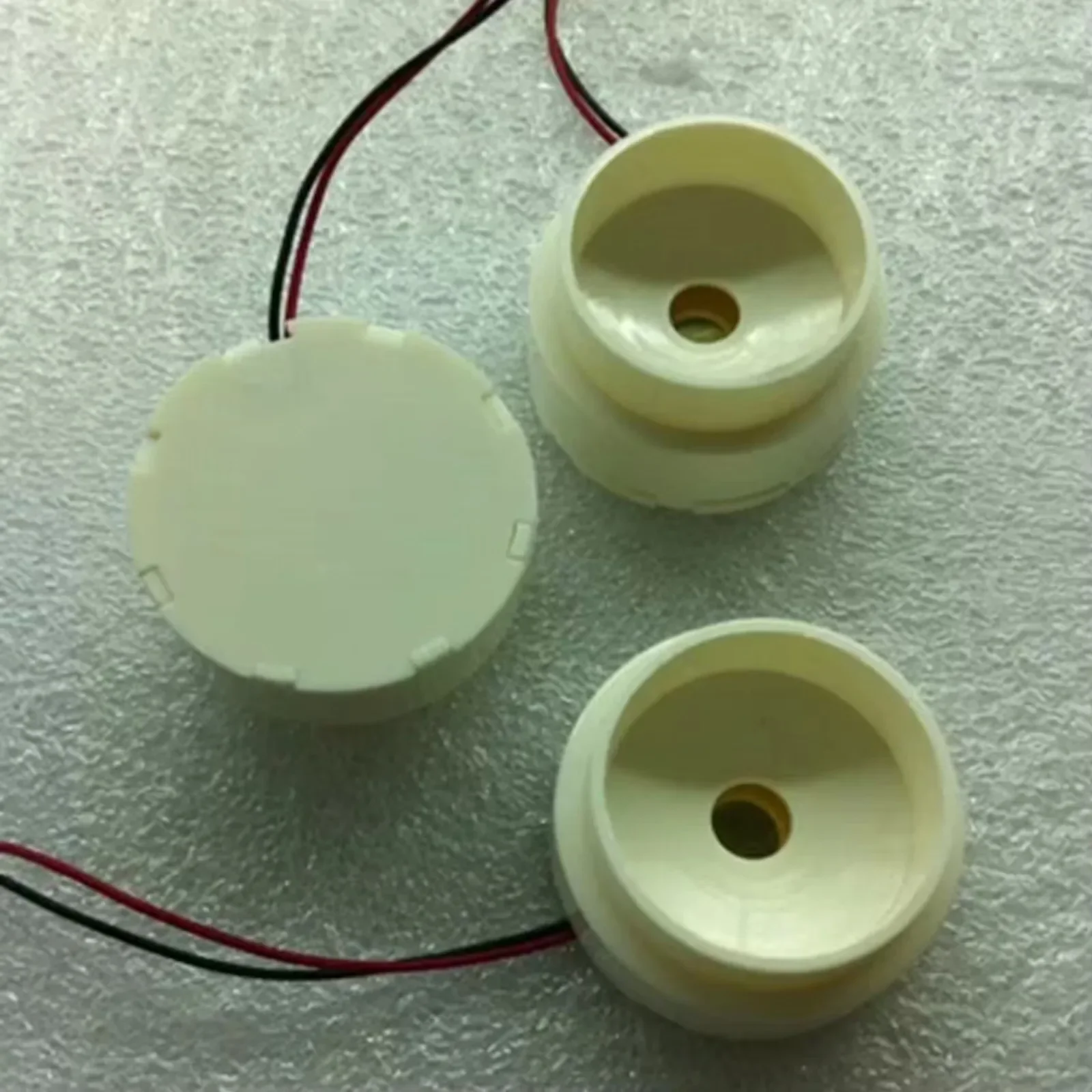 10PCS 12V White Piezo Alarm Siren 95DB 3017 30*17 Diameter Insurance Safes Anti-theft High-Decibel Buzzer