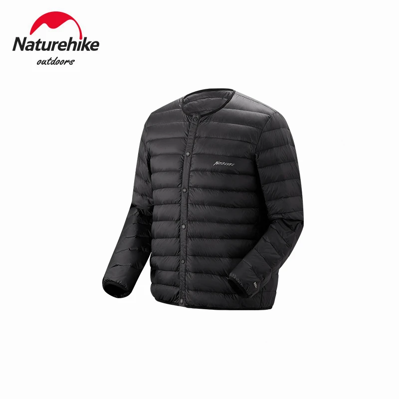 

Naturehike Camping Liner Goose Down Jacket Outdoor Winter Thermal Waterproof Collarless Ultralight Hiking Quilted Puffer Coat