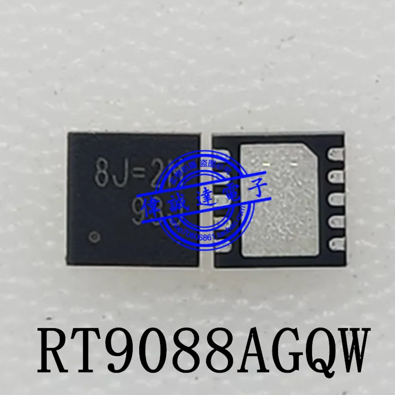 (5 pieces) RT9088AGQW RT9088A 8J=4C 8J＝3G 8J=  QFN10