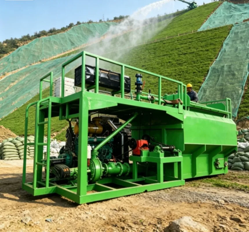 Hydroseeder with 30% Slurry Concentration – Perfect for Thin Layer Spraying 2-3mm