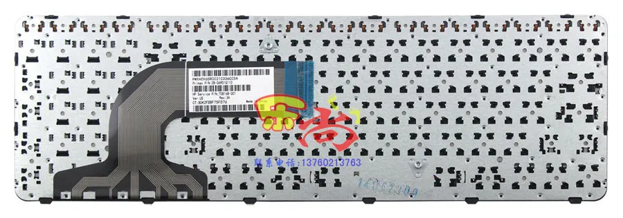 New Replacement FOR HP FOR HP Pavilion 15-e000 15-n000 US English keyboard black laptop paper