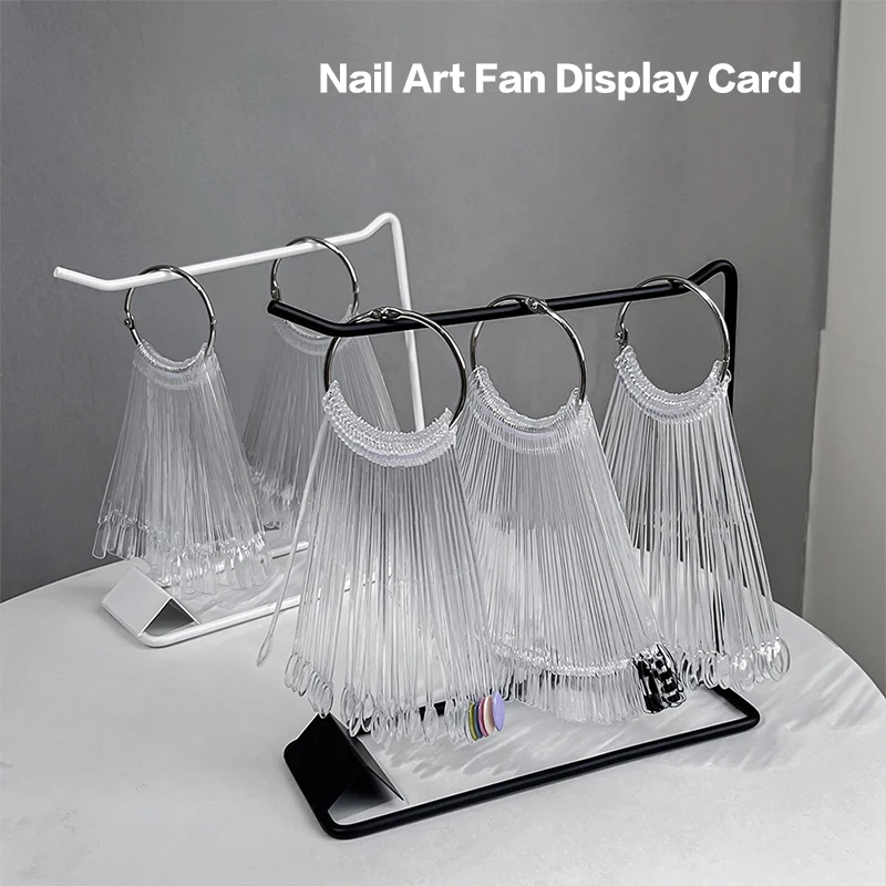 False Nail Art Color Card Display Stand Gel Polish Template Nail Art Tips Sample Stand Nail Polish Practice Shelf Manicure Tools