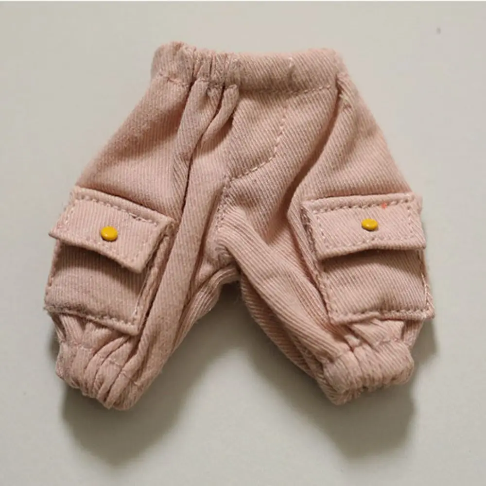 New 2025 High Quality Fashion Cotton Doll Shorts Multistyles Pocket Pants Pants Trousers Clothes for 10cm Cotton Doll