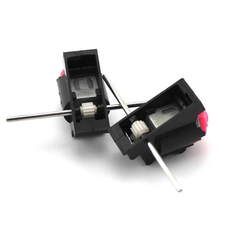 มอเตอร์เกียร์เฉียงสองเพลาคุณภาพสูงสำหรับรถบังคับวิทยุ เรือ รถถัง ของเล่นจำลอง