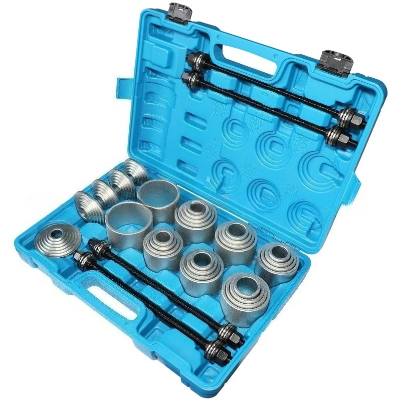 36Pcs Auto Bushing Removal Installation Tool Kit Rear Lower Control Arm Sleeve Puller Set Universal Car Rubber SleeveDisassembly