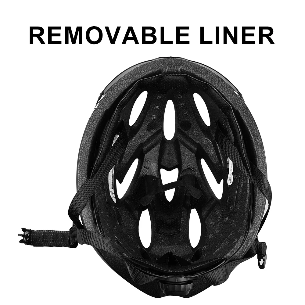 Bicycle Helmet Ultra-light EPS Magnetic Goggles Cycling Helmet Outdoor Adjustable Men Women One-piece MTB Road bicycle helmet