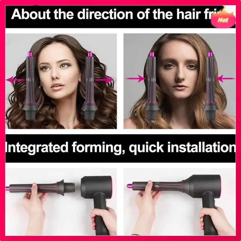 Бочки AD-30MM для автоматической насадки для щипцов для завивки Dysonairwrap для улучшенной укладки