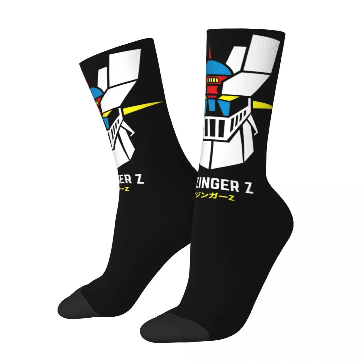 Mazinger Z Socks Funny Stockings Autumn Non Slip Women Men Socks Quality Pattern Running Sports Socks