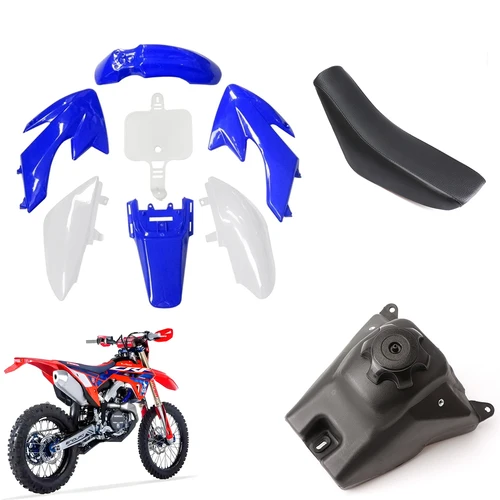 Imagen 1 del producto Kit de carenado de carrocería Honda de varios colores, guardabarros de plástico para Honda XR50 CRF50 50/70/90/110/125CC Pit Dirt Bike