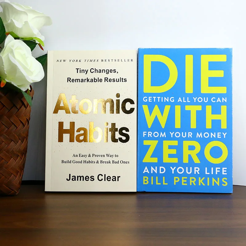 

《Атомные привычки》+《Набор с нулем》Хитбитный и набор «Жизнь богатства» Подходит для офисных работников финансовых планировщиков Можно использовать рождественский подарок