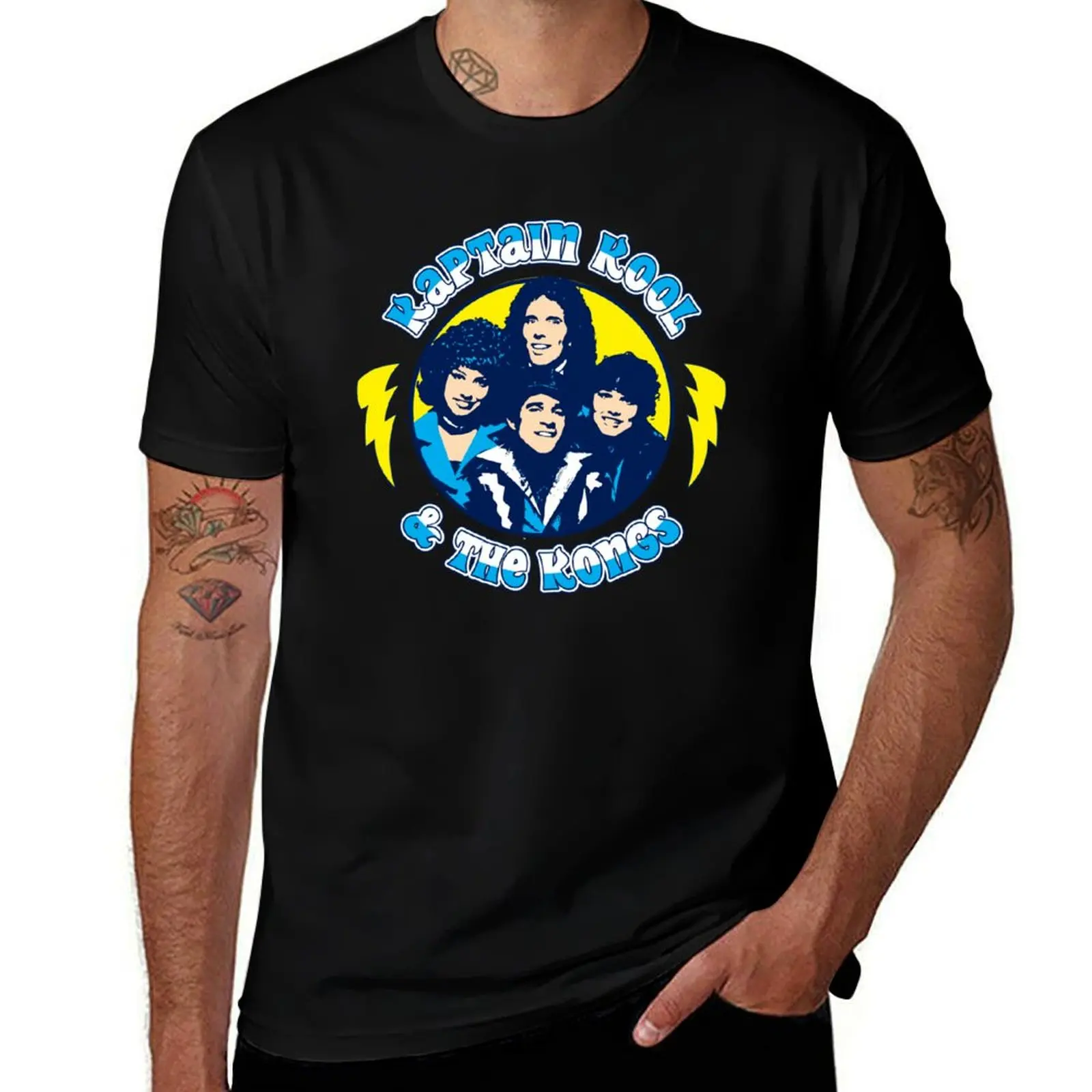 Kaptain Kool & the Kongs T-Shirt Plus Size Summer Casual T-Shirt