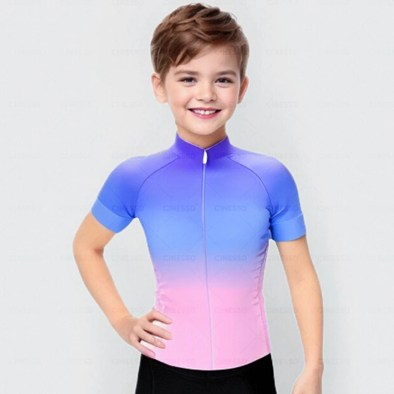 Childrens Quick Dry Cycling Jersey New Shorts Summer Breathable Children Cycling Clothing Boys Girls Bicycle Wear Shorts Jersey