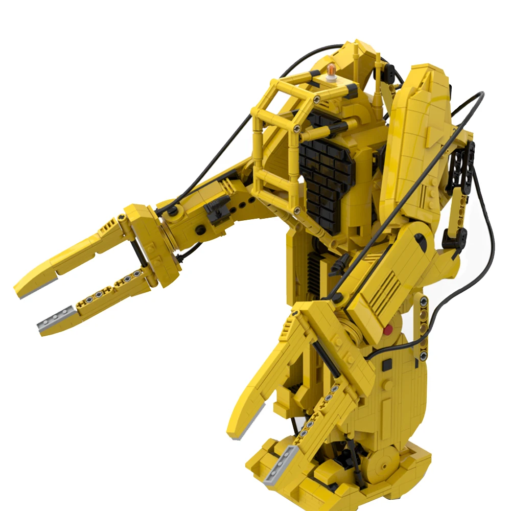 

Конструктор MOC Mecha серии Ripleys, Мощный погрузчик, робот, набор строительных блоков для пришельцев, королевы, механическая идея, хищная игрушка «сделай сам», подарок для детей
