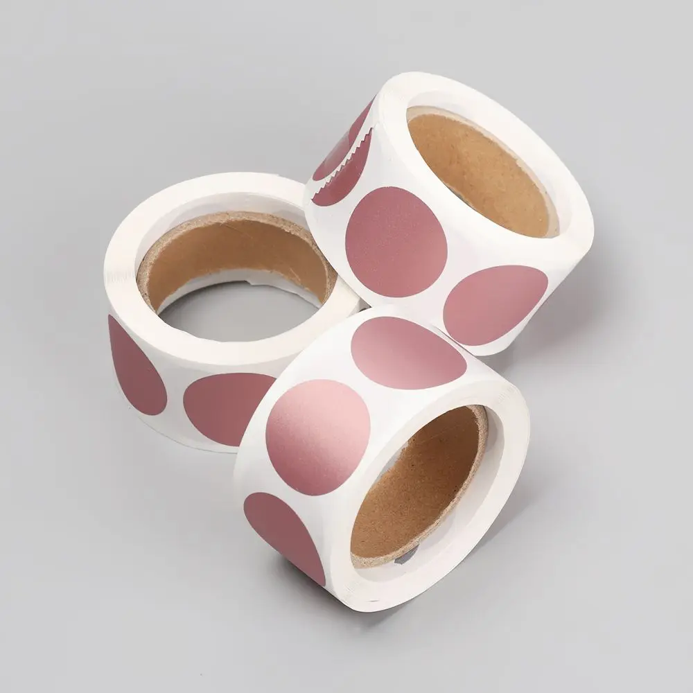 Home Cards Wedding Message Card Party Supplies Business Secret Code Cover Labels Adhesive Paper Round Shape Scratch Off Sticker