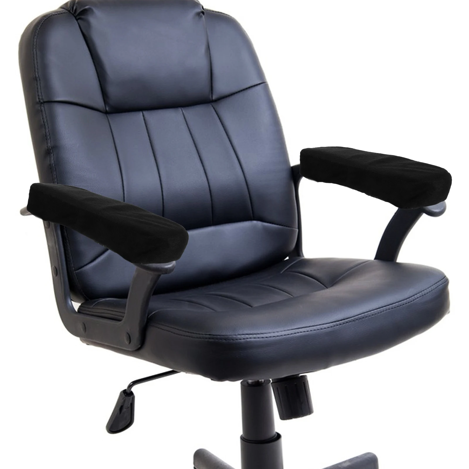 

2Pcs ChairArmrestPads AntiSlip DurableMaterial Wheelchair Armrest Cushions OfficeDesk Accessories WheelchairCovers