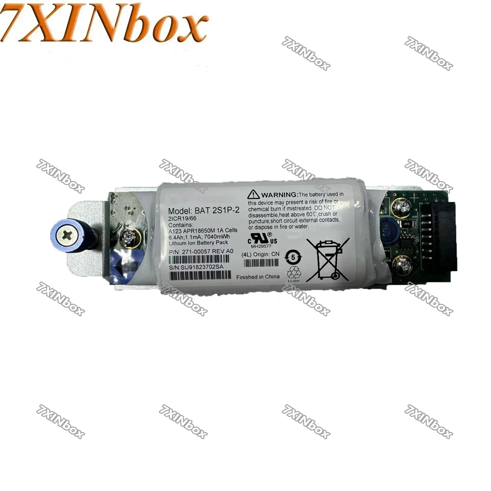 7XINbox BAT 2S1P-2 6.4V 1100mAh 7040mWh battery For Storage DS3512 DS3524 DS3500 Server Backup Module 69Y2926 brand new 2024