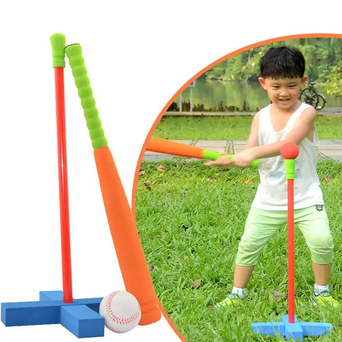 

Children Training Baseball Soft Rubber Baseball Set Safe for Parent-child Interaction Student Outdoor Beisebol Bate De Beisbol