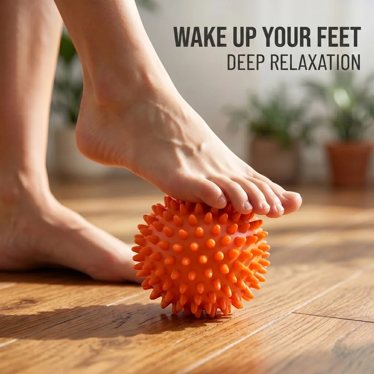 

Fascia Ball for Neck & Shoulder Massage, Muscle Relaxation Ball, Hard Massage Ball for Yoga, Fitness, Back, Waist & Foot, Full-B
