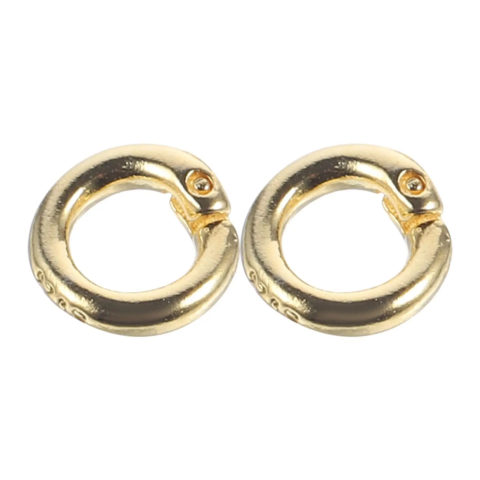 

2 Pcs Sterling Silver Jump Rings 925 S925 Pure Silver Connector DIY Bracelet Necklace Making Supplies Split Ring Open
