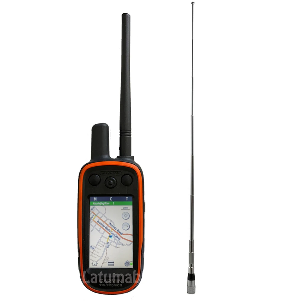 Alpha 100 Handheld GPS Device for Garmin Alpha 100 Multi-dog Tracking GPS and Remote Training Device in One  second-hand