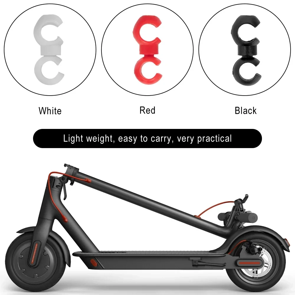 

1/5PCS Cable Tie Buckle Organizer Universal For Xiaomi M365 Mi3 Pro for Nineboot Max G30 for Kugoo Electric Scooter Accessories