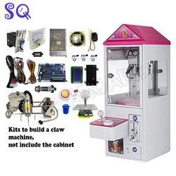 Mini Claw Crane Machine DIY Kit 25.7CM Gantry For Arcade Crane Game PCB Game Board Coin Acceptor Buttons Harness