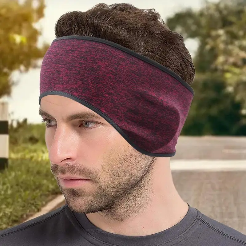 Warm Headbands For Women Women Headband Winter Ear Warmers Moisture Wicking Sweatband Stretchy Running Gear Cold Weather