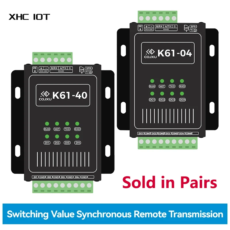 

Switching Value RS485 Data Transparent Remote Transmission Modbus RTU/TCP Anti-Interference Hardware Watchdog XHCIOT K61-DL20