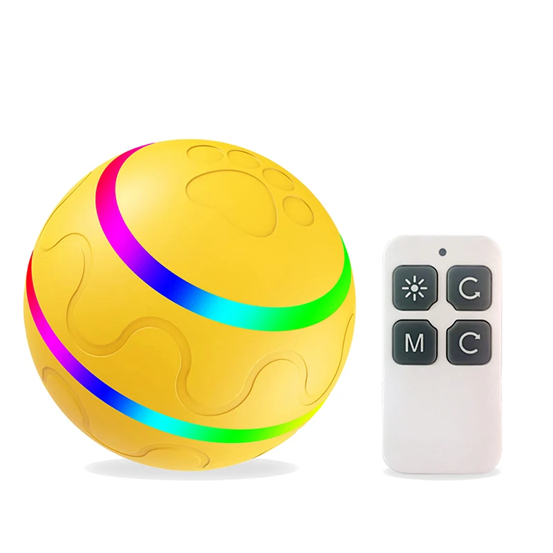 

Smart Interactive Pet Dog Toy Balls Puppy Bite Resistant Glowing Agility Training Balls Remote Cat Dog Balls Dog Accessories