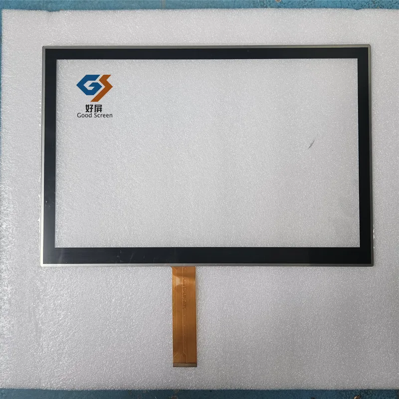 

15Inch BlacK P/N GT-154C973-FPC Capacitive Touch Screen Digitizer Sensor External Glass Panel 360X242 MM