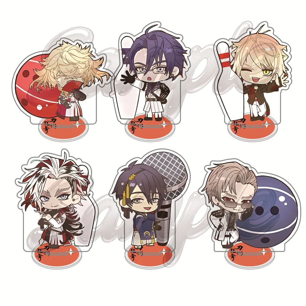 Anime Touken Ranbu 10cm Acrylic Stand Tabletop Decorations Accessories Decor Gift Exquisite Products Elegant Goods