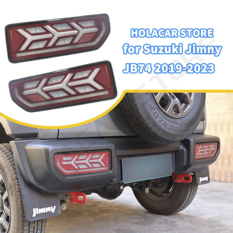 Jimny Tail Light LED Tail Lamp Rear Lamps Tail Lights Rear Light For Suzuki Jimny 3 Door JB64 JB74 JB74W 2019 2022 2023 2024