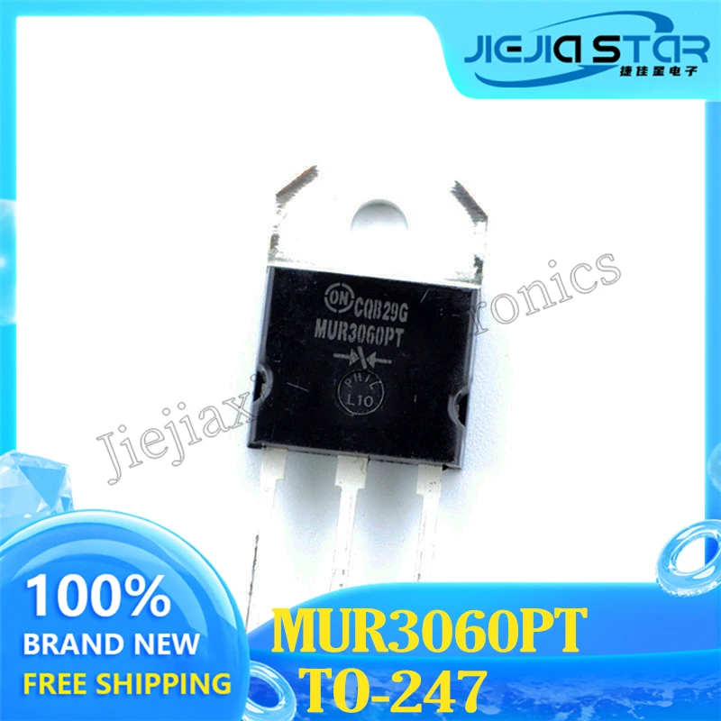 

MUR3060PT MUR3060 Fast Recovery Diode Inline TO-247 100% Brand New & Original Electronics ICs