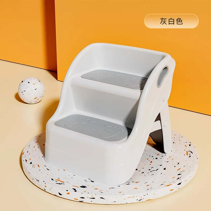 Kids' Foldable Step Stool: Handwashing, Face Washing, Toilet Anti-Slip