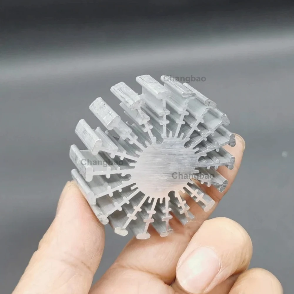 Picture 5: 3W 4W COB High Power Led Heatsink Diameter 50mm Height Radiator