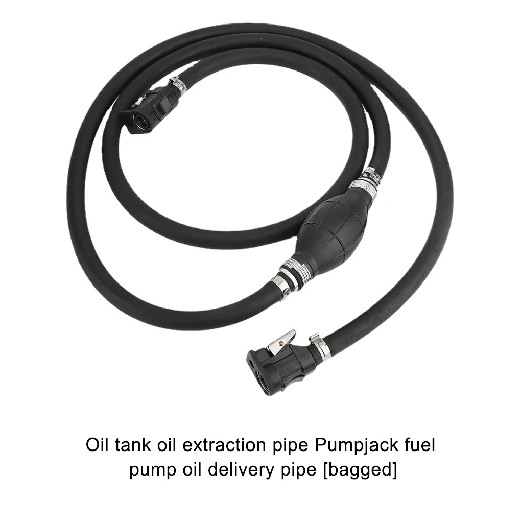 Black Outboard Fuel Tank Repair Kit Compatible With Different Engine Models Reliable Line Durable Hose Boat For