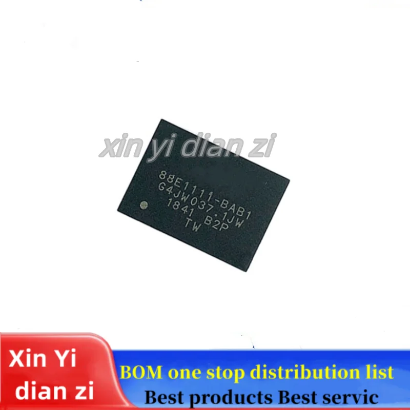 1pcs/lot 88E1111-BAB1  88E1111 Transceiver BGA ic chips in stock