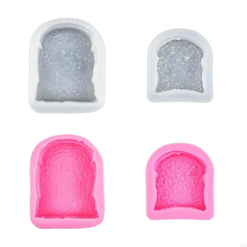 

652F Sliced Bread Silicone Mold Fondant Mould Cake DIY Supplies Pastry Baking Tool Resin Ornament Handmade Soaps Mold