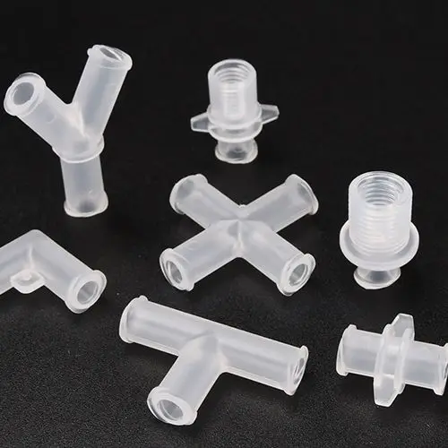 Female Luer Lock to Barb Plastic Connector Threaded Joints