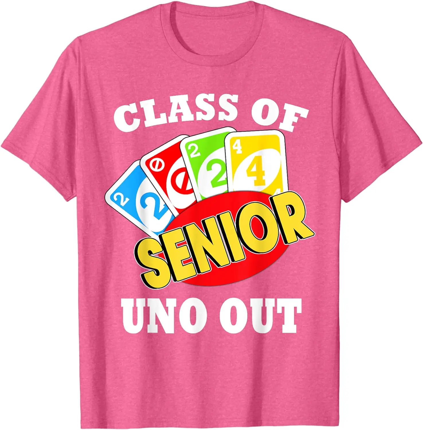 Senior 2024 Out Funny Class Of 2024 Tshirt Lover T-Shirt