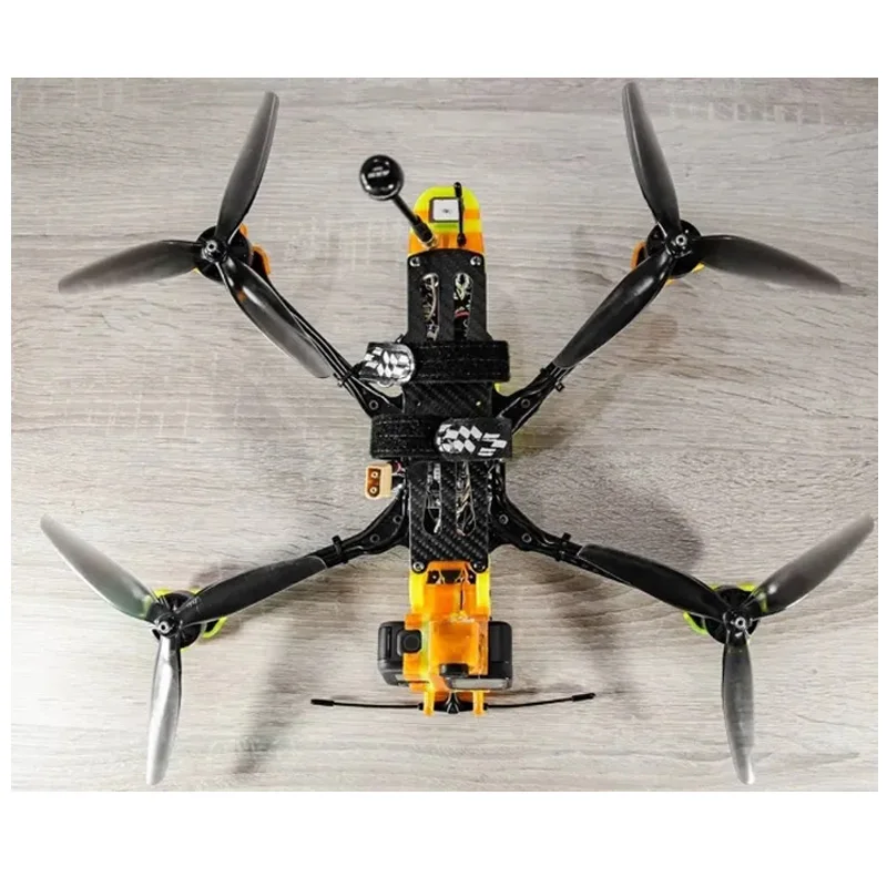4/10 Pair HQProp 7X4X3 7040 7inch 3 blade/tri-blade Propeller (2CW+2CCW) Poly Carbonate Drone Aircraft Propeller thumbnail 6