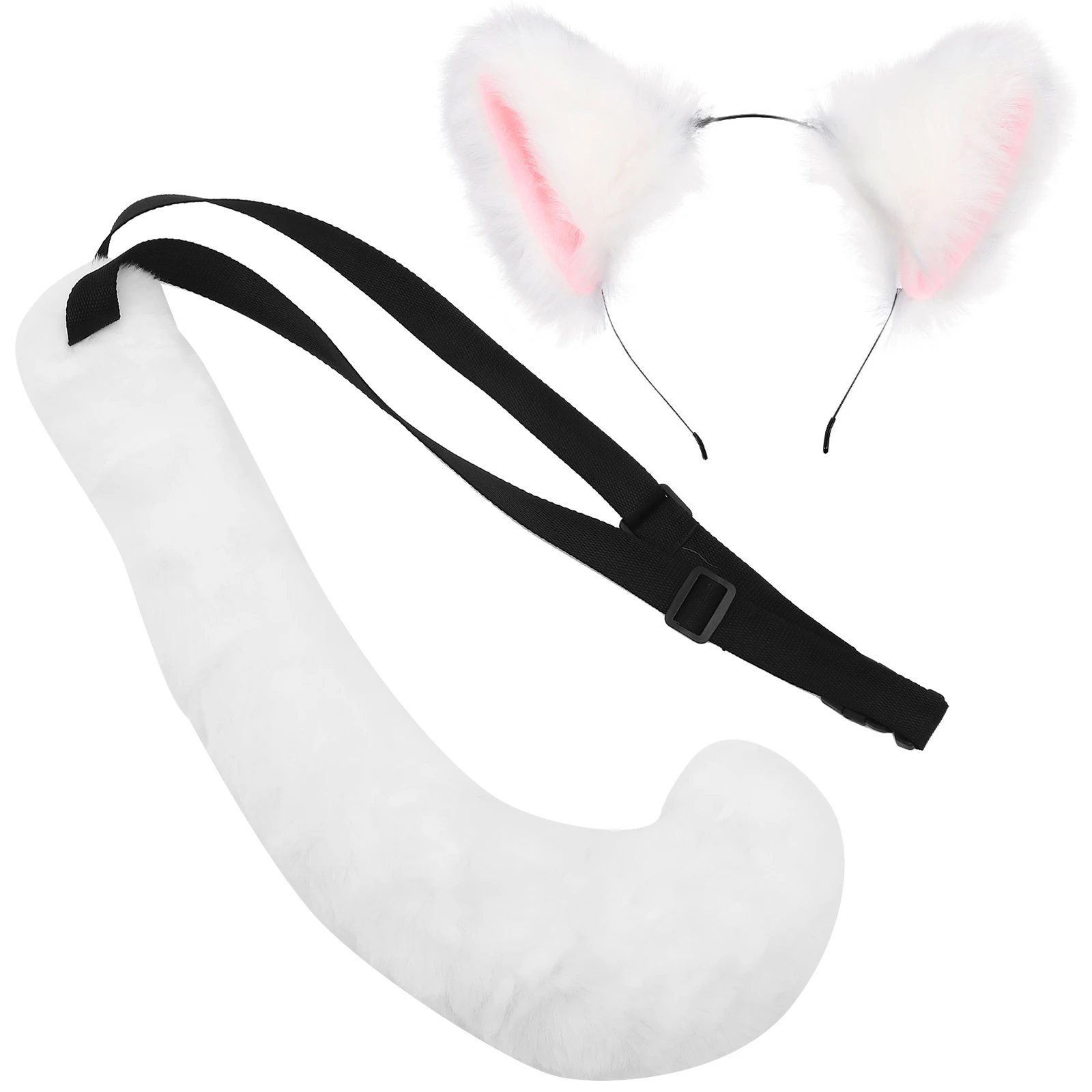 

Fox Ears Headb Black Durable Material Creative Design Props Carnival Festival Costume Stage Performance