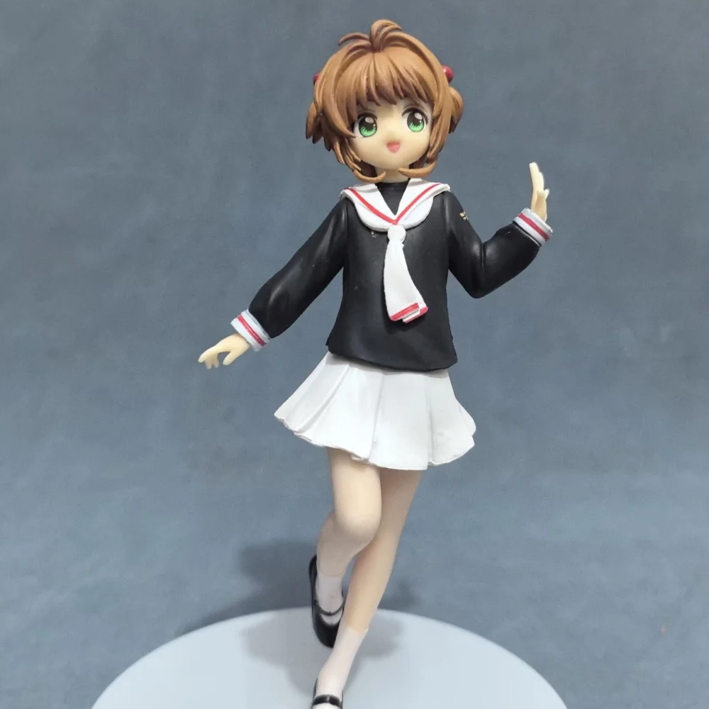 Anime cardcaptor sakura kinomoto sakura pvc figura de ação modelo colecionável boneca brinquedo 16cm